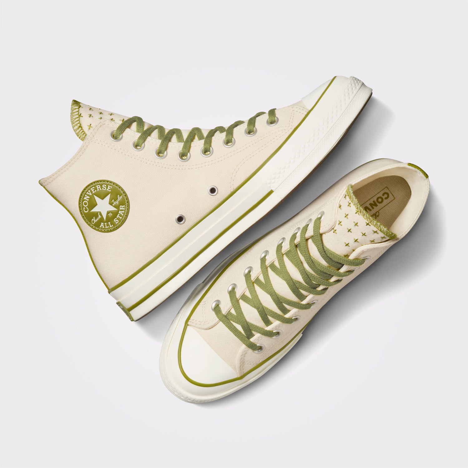Converse Converse Bej Chuck 70 Unisex Krem Sneaker | FashFed Bej - 6. görsel