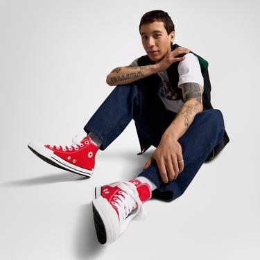  Converse Chuck Taylor All Star Unisex Kırmızı Sneaker