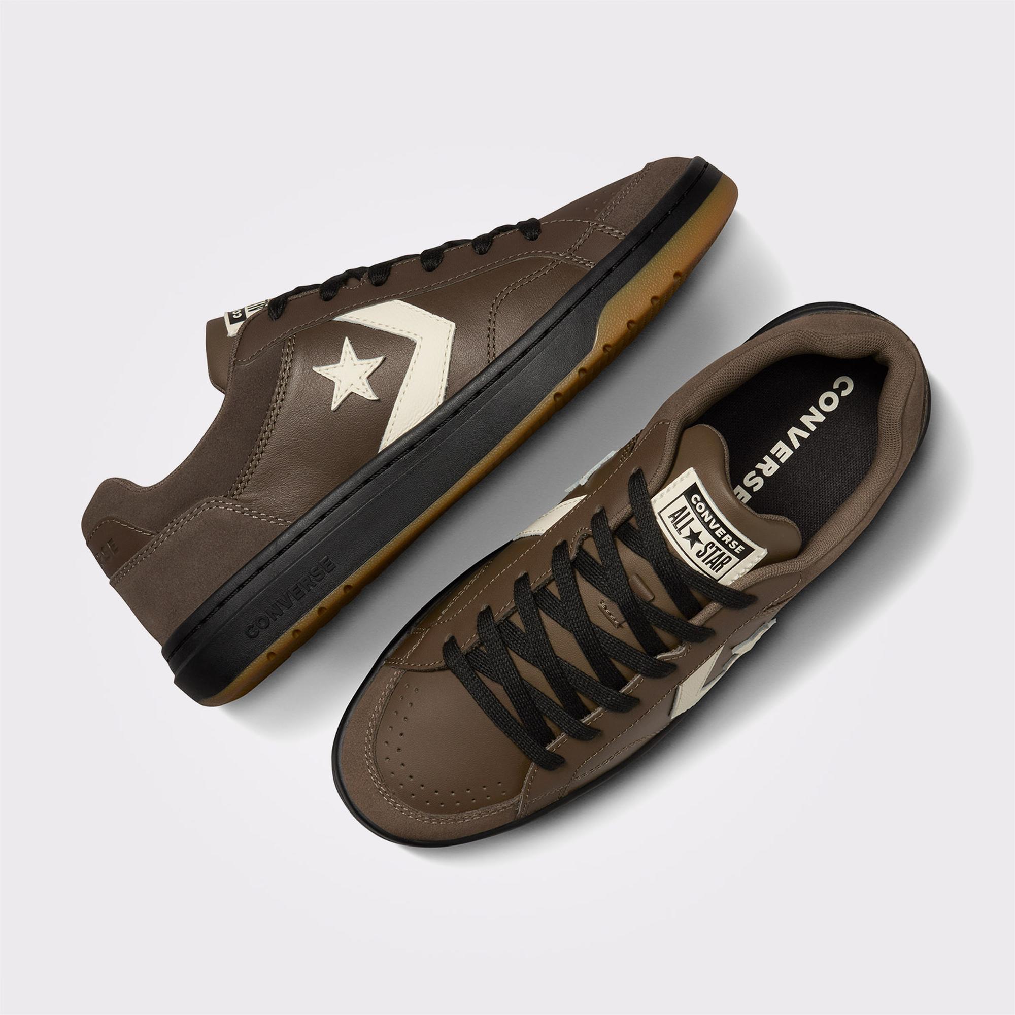 Converse Pro Blaze Unisex Kahverengi Deri Sneaker