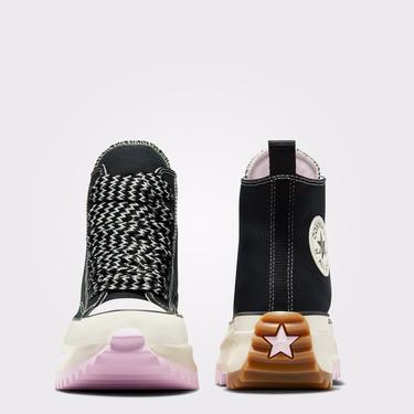  Converse Run Star Hike Unisex Siyah Platform Sneaker
