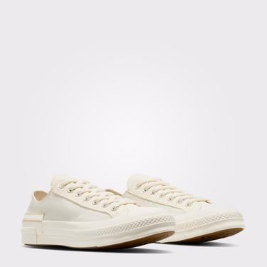  Converse Chuck 70 Hacked Heel Unisex Krem Platform Sneaker