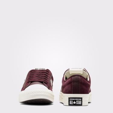  Converse Star Player 76 Unisex Bordo Süet Sneaker