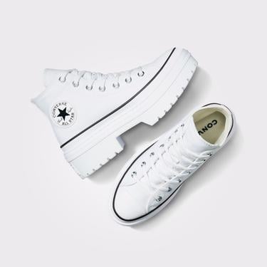  Converse Chuck Taylor All Star Lugged Heel Kadın Beyaz Platform Sneaker