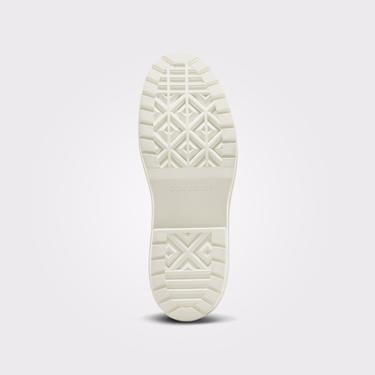  Converse Chuck Taylor All Star Lugged Heel Kadın Bej Deri Platform Sneaker