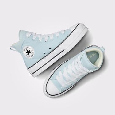  Converse Chuck Taylor All Star Lift Kadın Mavi Platform Sneaker