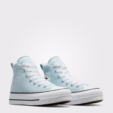  Converse Chuck Taylor All Star Lift Kadın Mavi Platform Sneaker