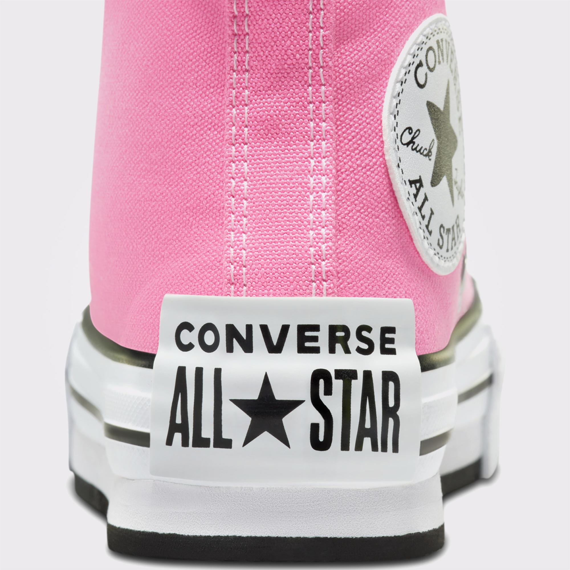 Converse Chuck Taylor All Star EVA Lift Çocuk Pembe Platform Sneaker