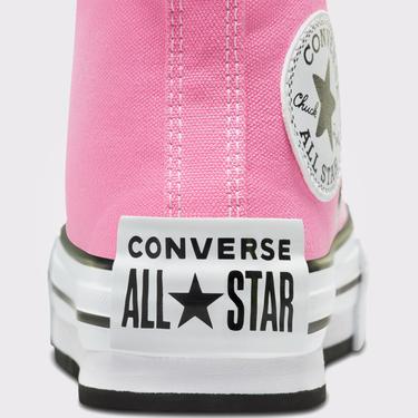  Converse Chuck Taylor All Star EVA Lift Çocuk Pembe Platform Sneaker