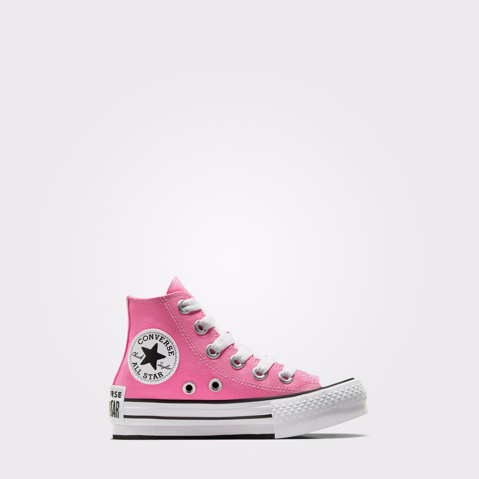 Converse Chuck Taylor All Star EVA Lift Çocuk Pembe Platform Sneaker