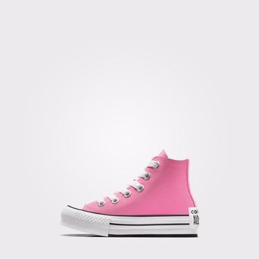  Converse Chuck Taylor All Star EVA Lift Çocuk Pembe Platform Sneaker