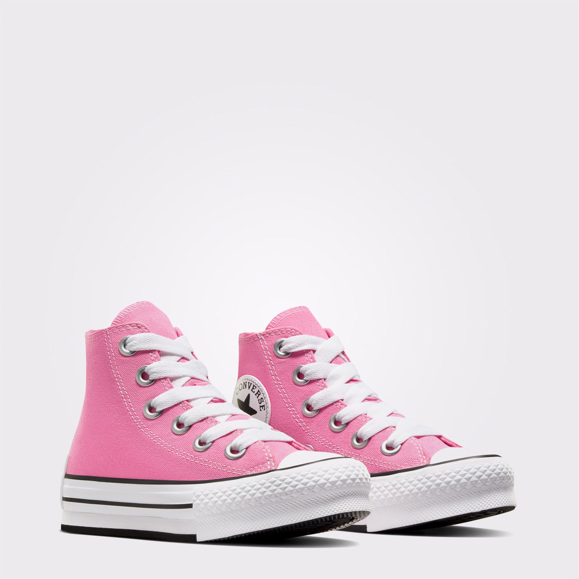 Converse Chuck Taylor All Star EVA Lift Çocuk Pembe Platform Sneaker