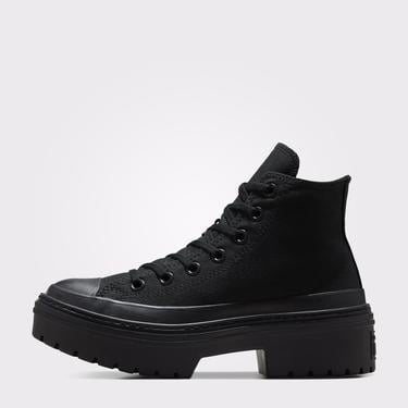  Converse Chuck Taylor All Star Lugged Heel Kadın Siyah Platform Sneaker