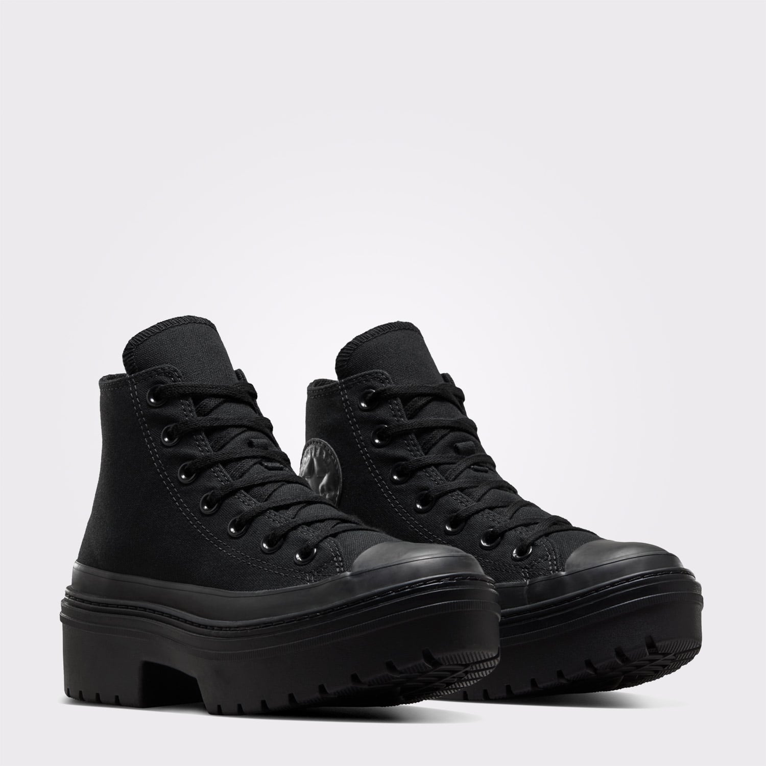 Converse Chuck Taylor All Star Lugged Heel Kadın Siyah Platform Sneaker - Görsel 3