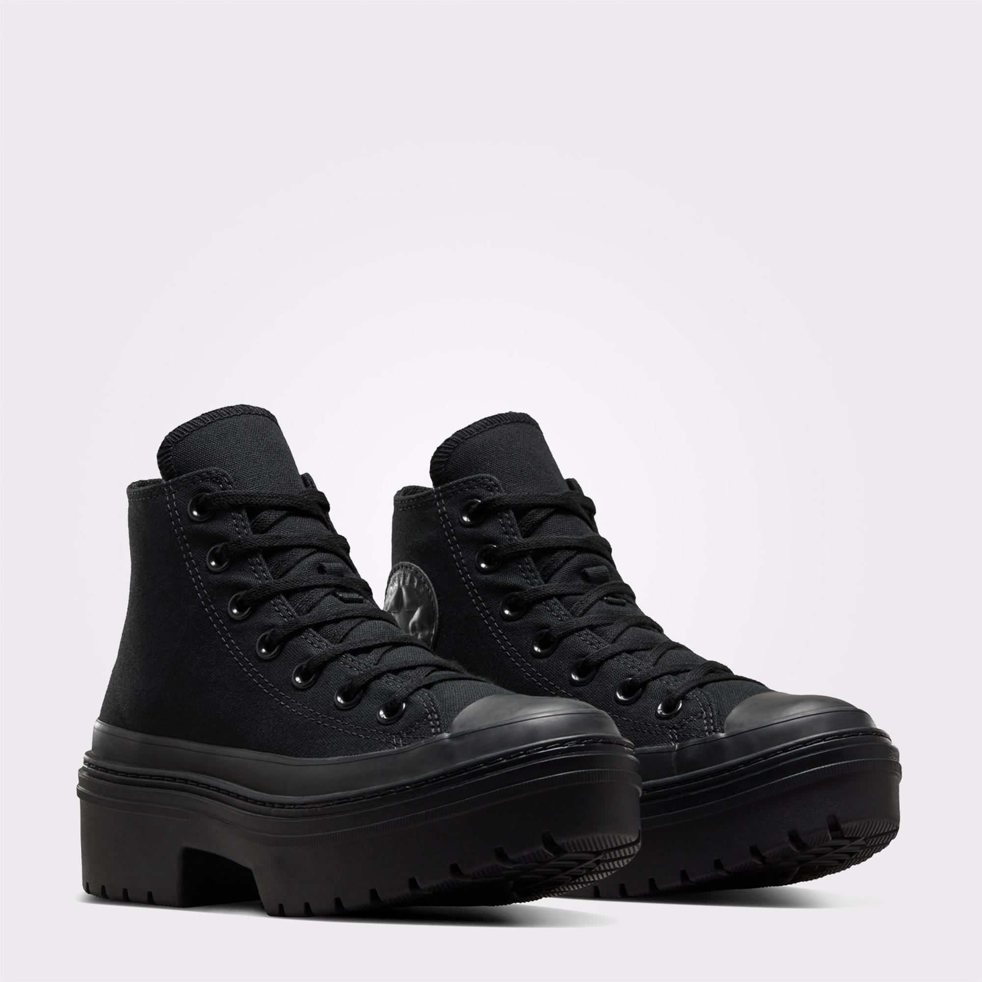 Converse Chuck Taylor All Star Lugged Heel Kadın Siyah Platform Sneaker