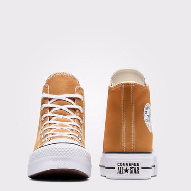  Converse Chuck Taylor All Star Lift Kadın Turuncu Platform Sneaker
