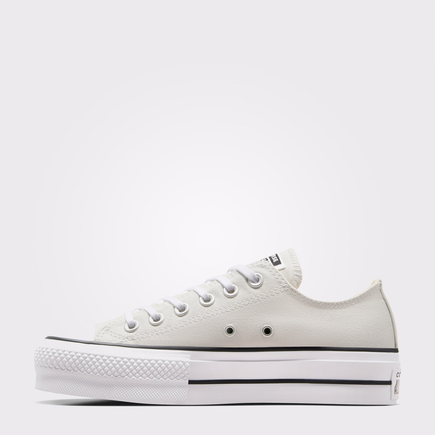 Converse Converse Gri Chuck Taylor All Star Lift Kadın Krem Platform Sneaker | FashFed Gri - 5. görsel
