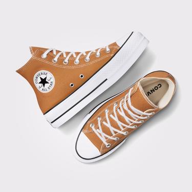  Converse Chuck Taylor All Star Lift Kadın Turuncu Platform Sneaker