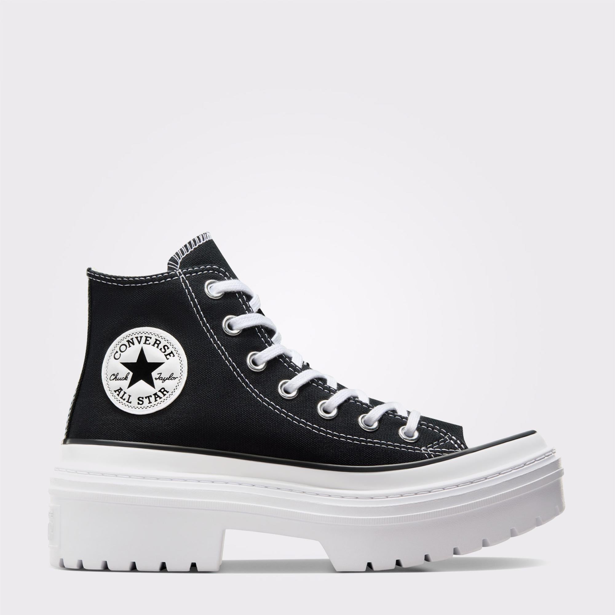 Converse Chuck Taylor All Star Lugged Heel Kadın Siyah Platform Sneaker