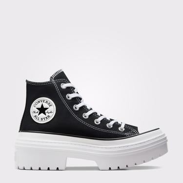  Converse Chuck Taylor All Star Lugged Heel Kadın Siyah Platform Sneaker