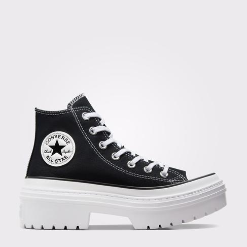  Converse Chuck Taylor All Star Lugged Heel Kadın Siyah Platform Sneaker
