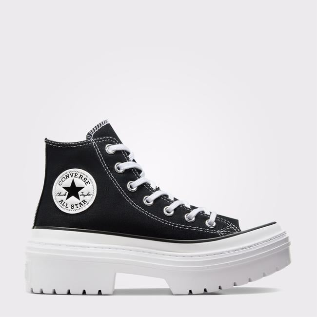 Converse Chuck Taylor All Star Lugged Heel Kadın Siyah Platform Sneaker