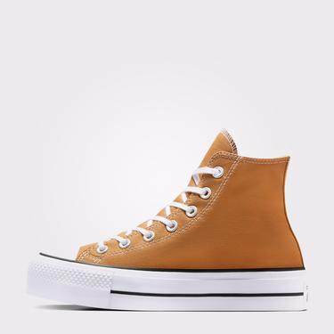  Converse Chuck Taylor All Star Lift Kadın Turuncu Platform Sneaker