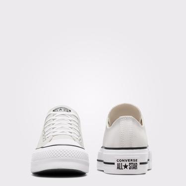  Converse Chuck Taylor All Star Lift Kadın Krem Platform Sneaker
