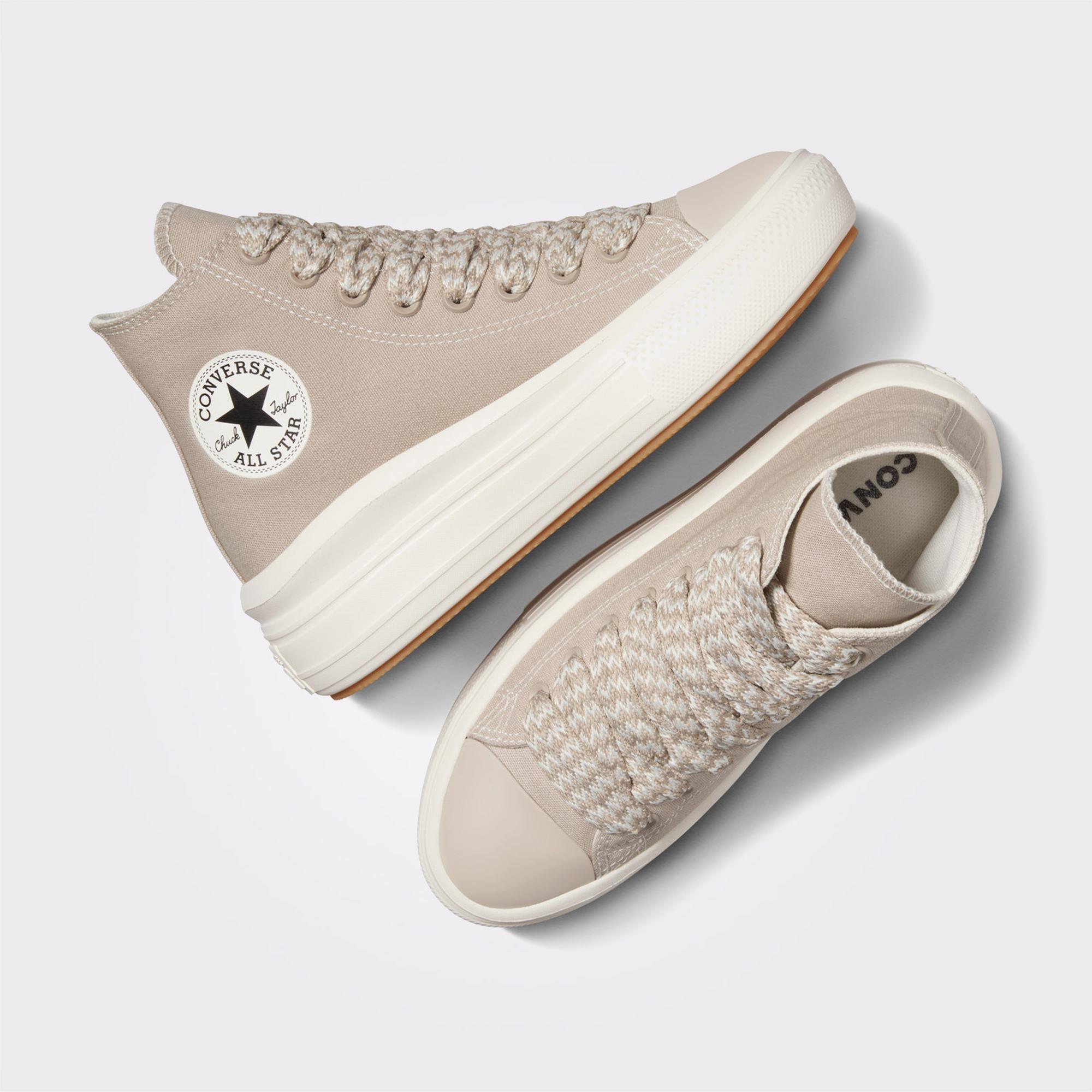 Converse Chuck Taylor All Star Move Platform Kadın Bej Sneaker
