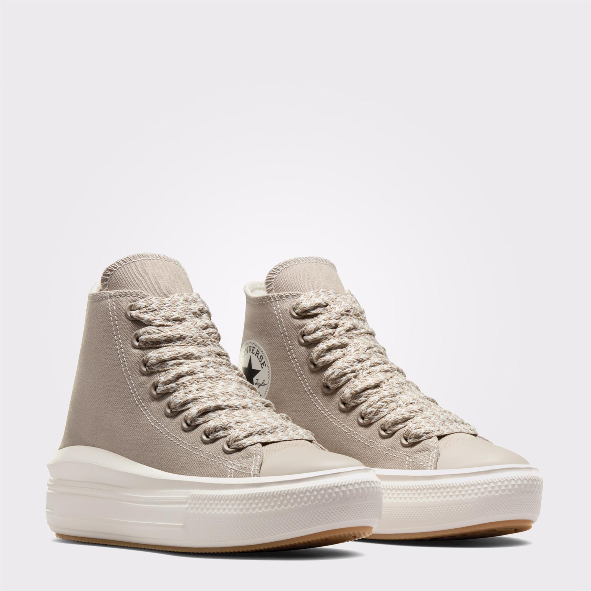 Converse Chuck Taylor All Star Move Platform Kadın Bej Sneaker