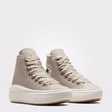  Converse Chuck Taylor All Star Move Platform Kadın Bej Sneaker
