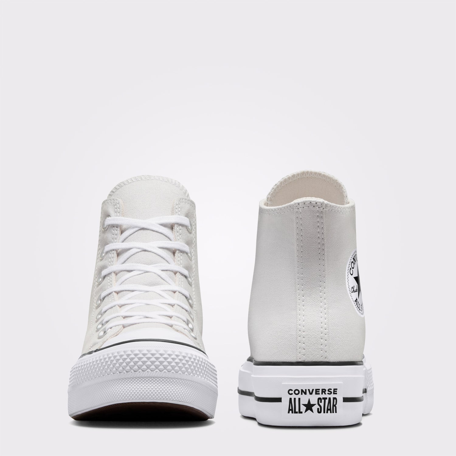 Converse Chuck Taylor All Star Lift Kadın Gri Platform Sneaker - Görsel 4