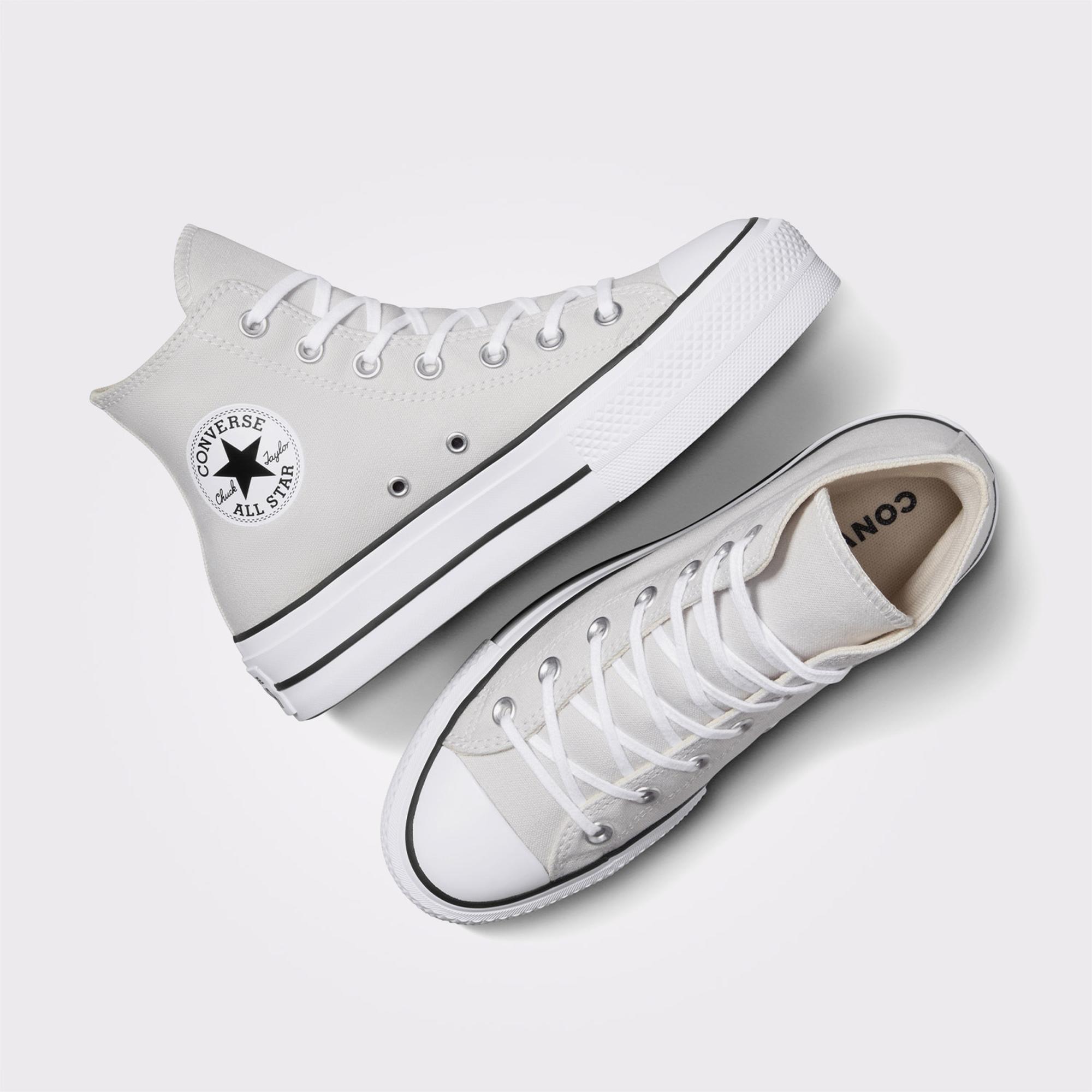 Converse Chuck Taylor All Star Lift Kadın Gri Platform Sneaker
