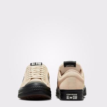  Converse Star Player 76 Unisex Krem Deri Sneaker