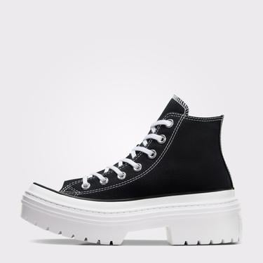  Converse Chuck Taylor All Star Lugged Heel Kadın Siyah Platform Sneaker