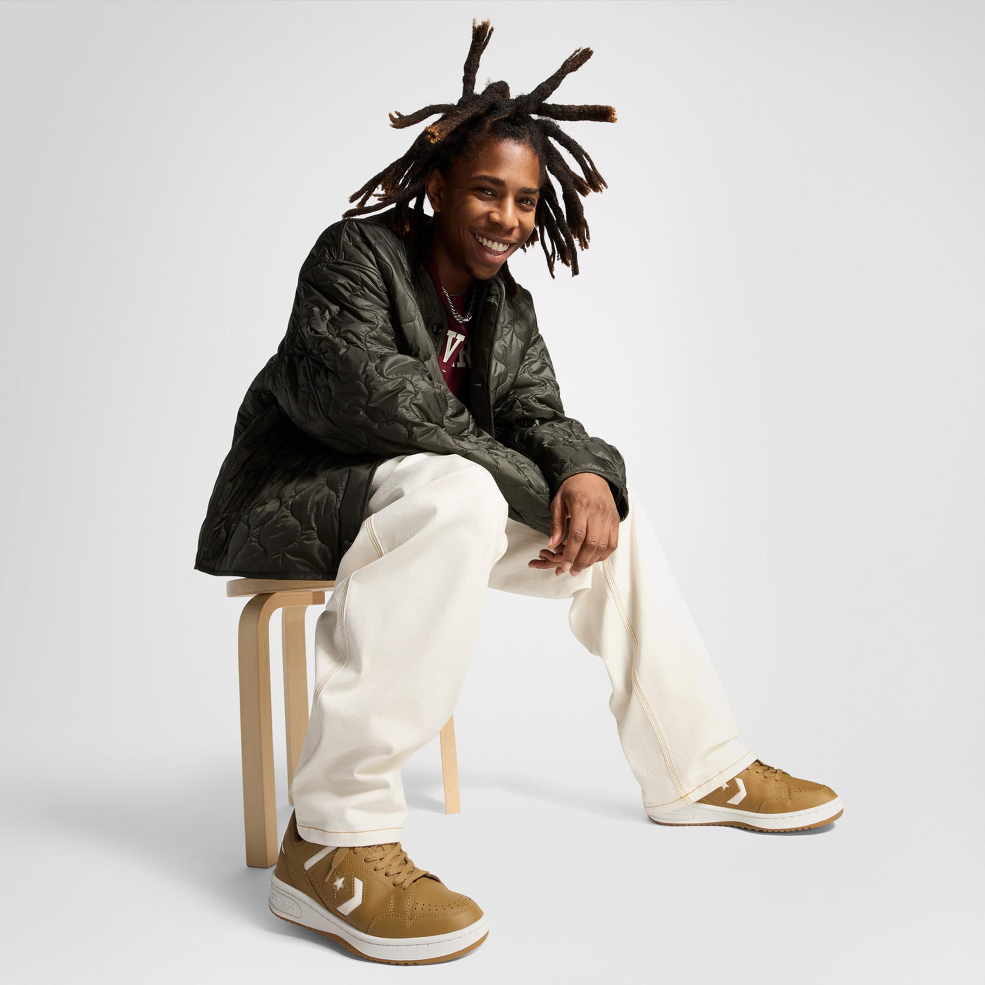 Converse Weapon Unisex Kahverengi Deri Sneaker