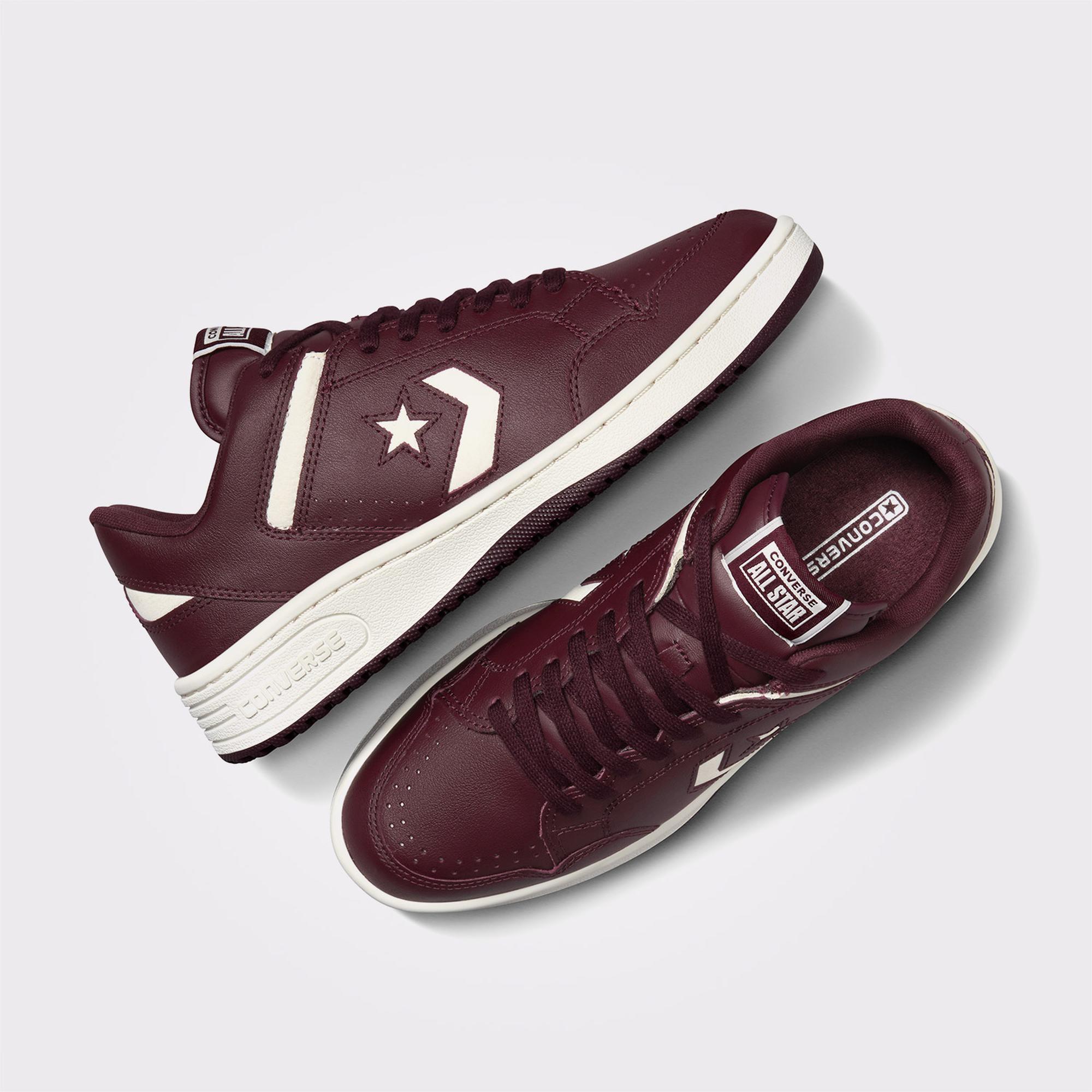 Converse Weapon Unisex Bordo Deri Sneaker