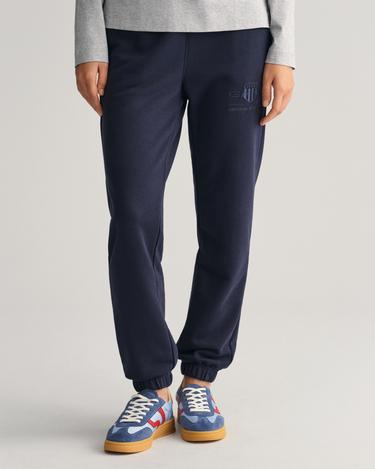  GANT Kadın Lacivert Regular Fit Logolu Eşofman Altı