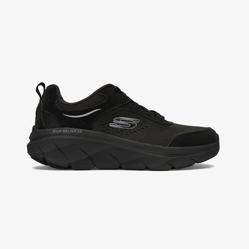  Skechers D'Lux Walker 2.0 Durven Erkek Siyah Spor Ayakkabı