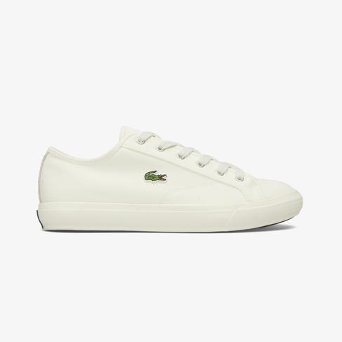  Lacoste Backcourt Erkek Krem Sneaker