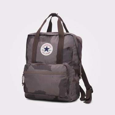  Converse Unisex Desenli Kahverengi Sırt Çantası