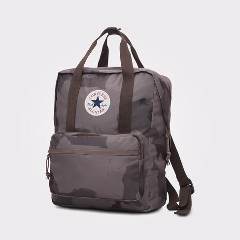  Converse Unisex Desenli Kahverengi Sırt Çantası