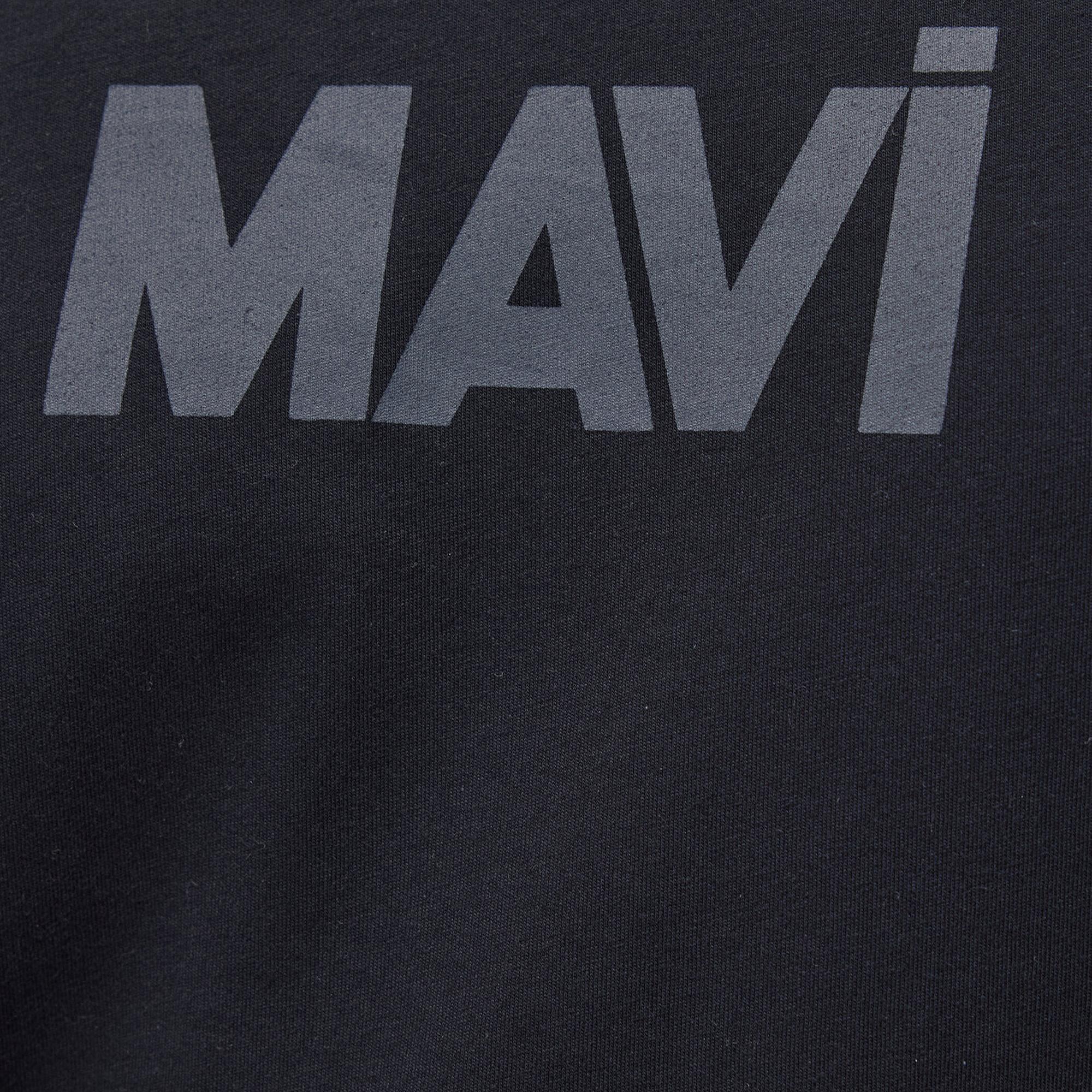 Mavi Mavi Logo Baskılı Siyah Tişört Slim Fit / Dar Kesim 066846-900