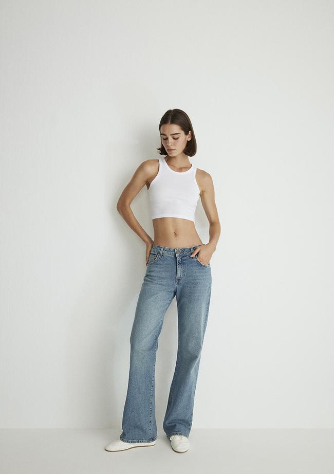  Mavi Ibiza Real Blue Gölgeli Açık Mavi Jean Pantolon 1010530-88460