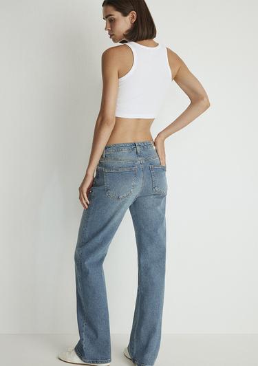  Mavi Ibiza Real Blue Gölgeli Açık Mavi Jean Pantolon 1010530-88460