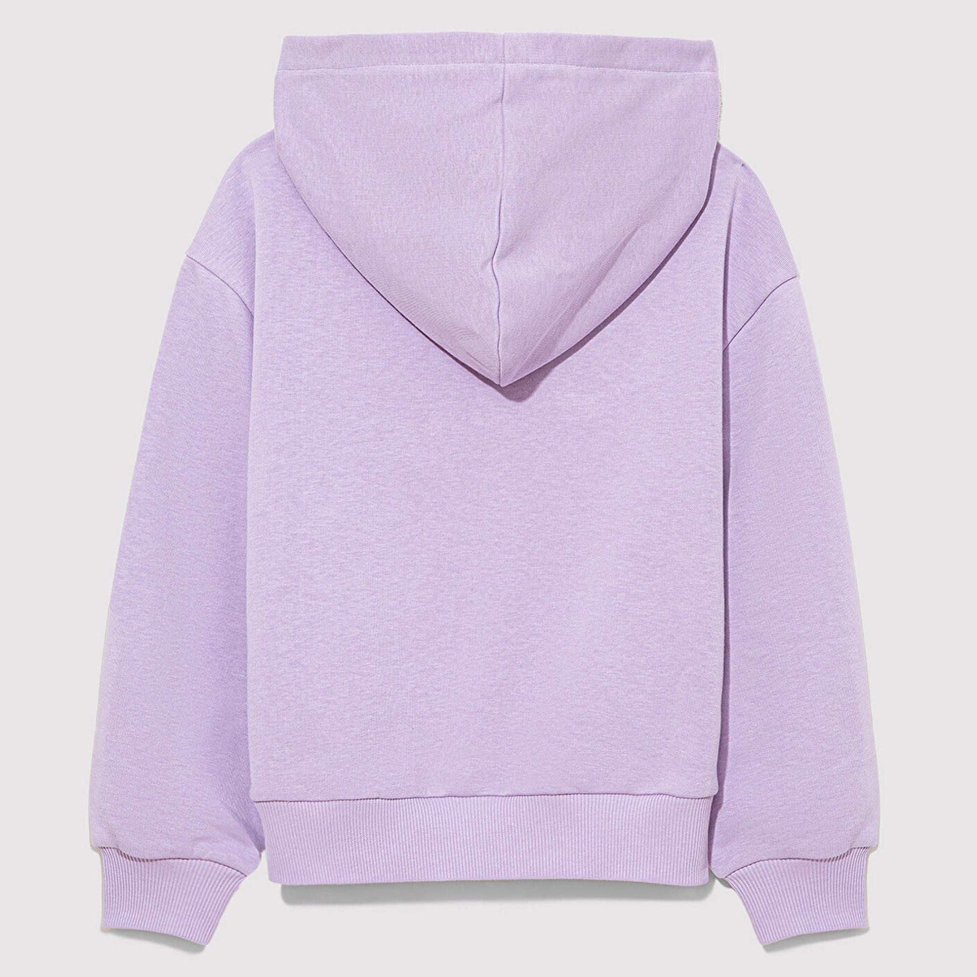 Mavi New York Baskılı Mor Sweatshirt 7S10063-70519