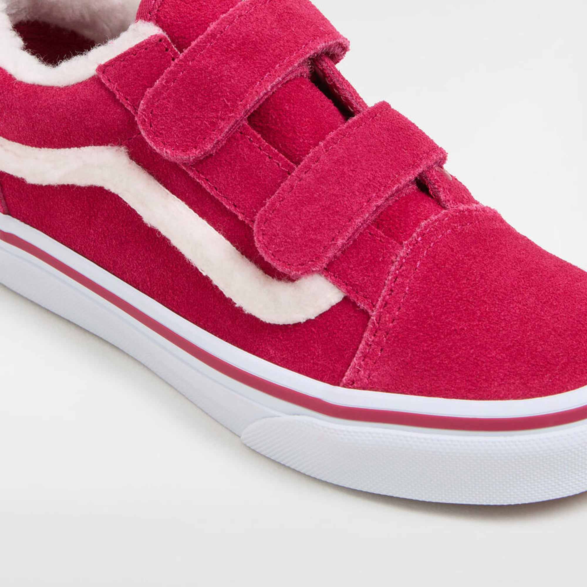 Vans Vans Old Skool V Çocuk Kırmızı Sneaker | FashFed Kırmızı - 5. görsel