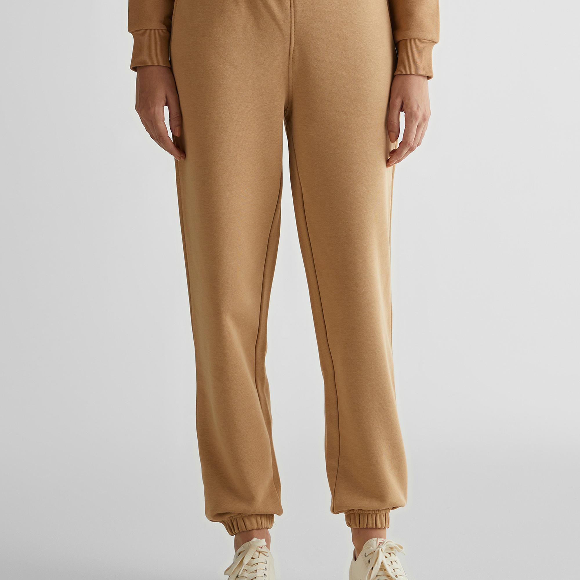 GANT Kadın Bej Relaxed Fit Eşofman Altı