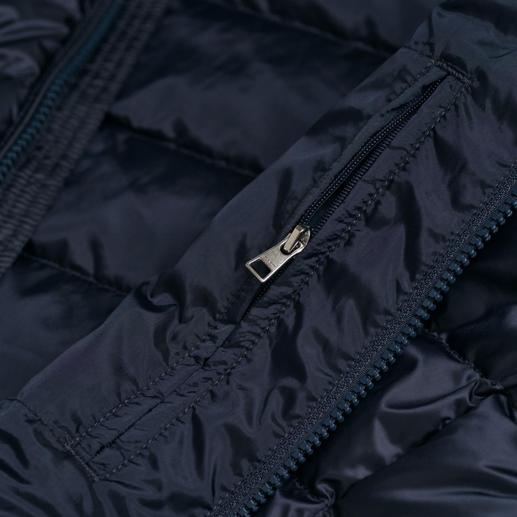 GANT Erkek Lacivert Dik Yaka Mont