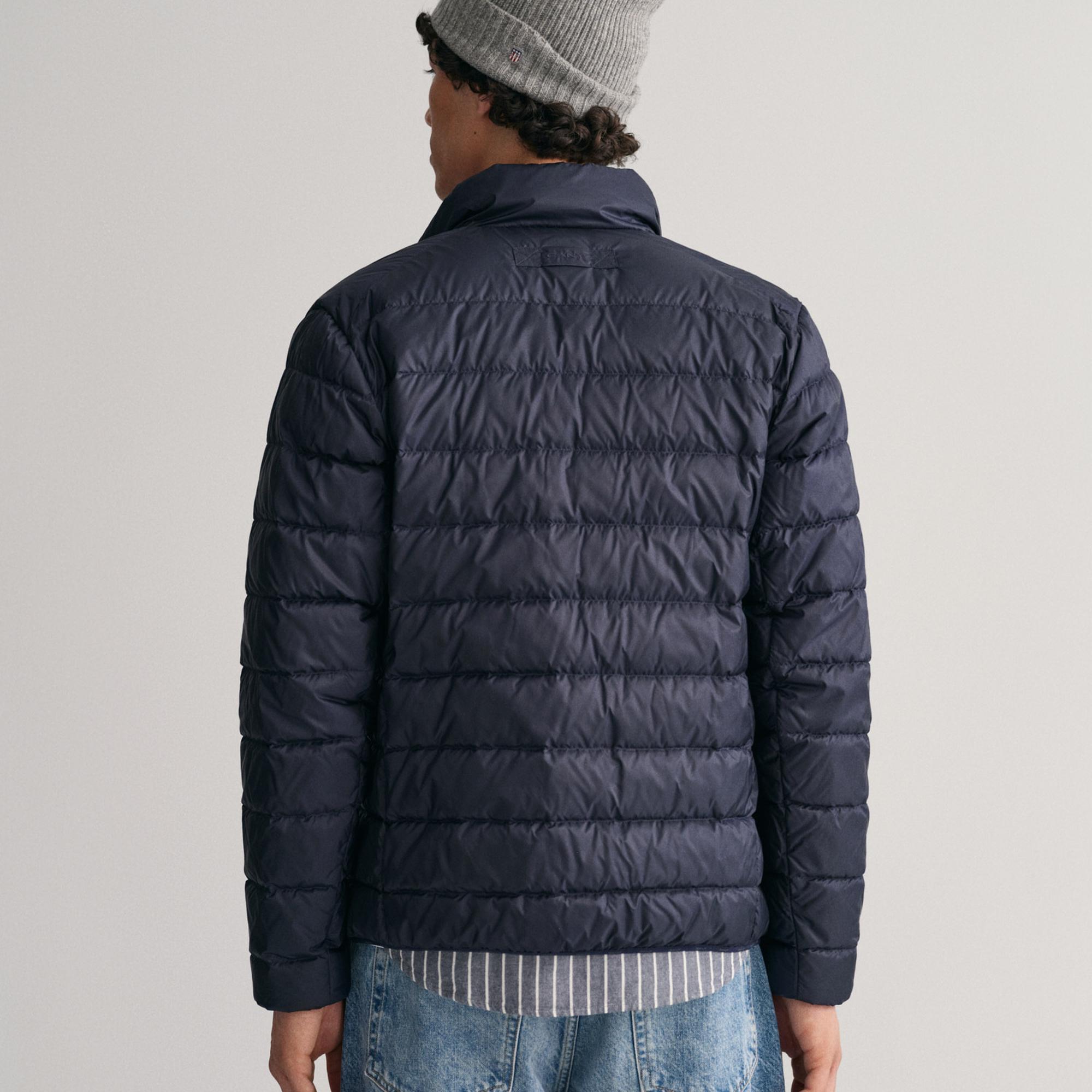 GANT Erkek Lacivert Dik Yaka Mont