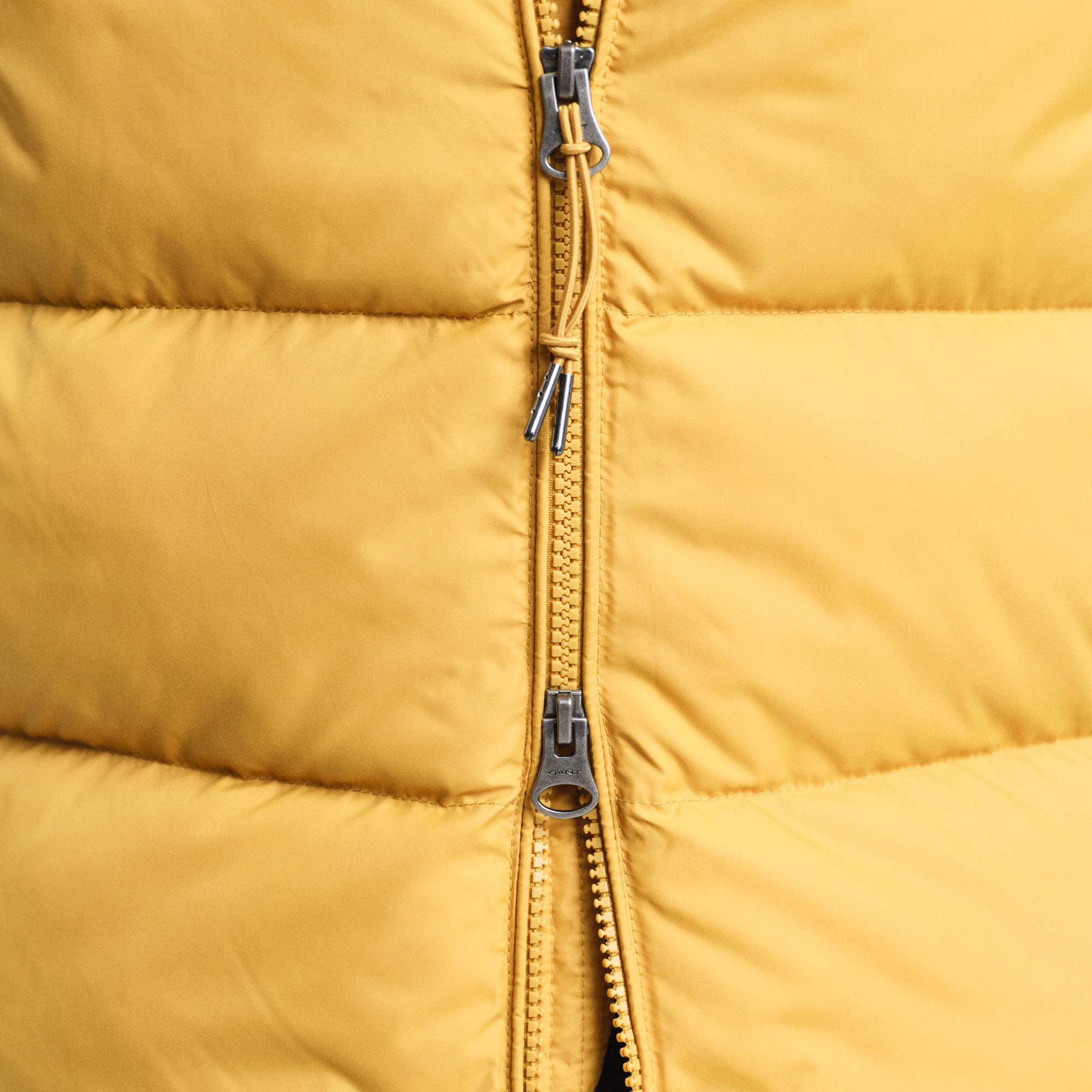 GANT Erkek Sarı Kapüşonlu Yelek